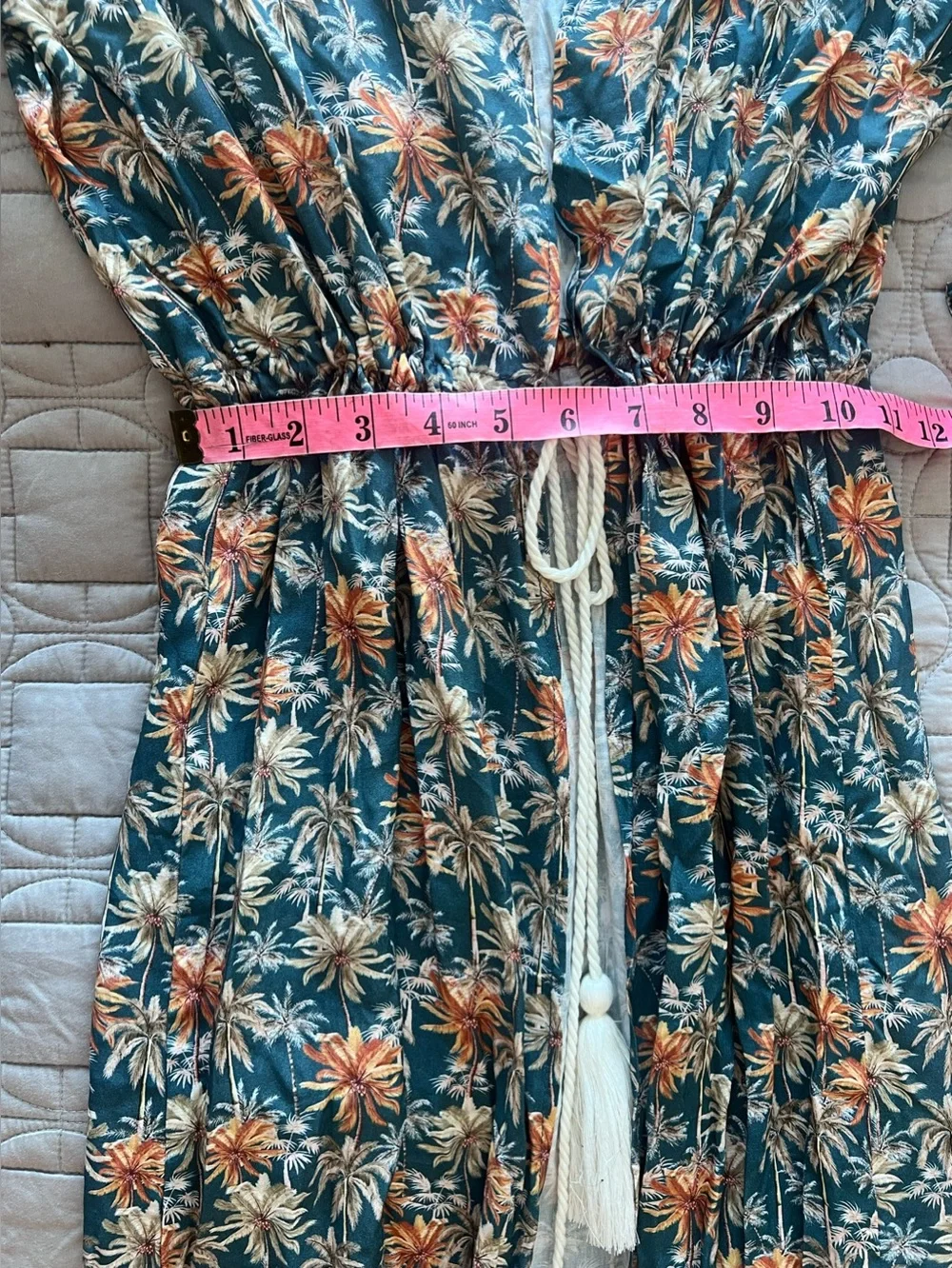 Palmacea Swimwear Palm Print Kimono Cover Up NWT